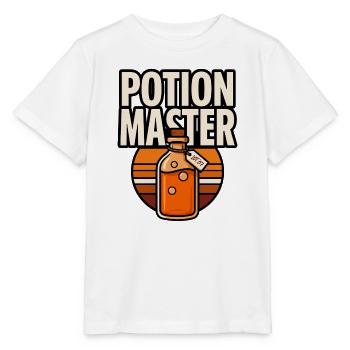 Halloween Potion – Potion Master - Stanley/Stella MINI CREATOR Kids’ T-Shirt - white - Front - Maike (125cm)