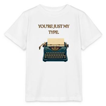 Youre just my Type - Stanley/Stella MINI CREATOR Kids’ T-Shirt - white - Front - Maike (125cm)