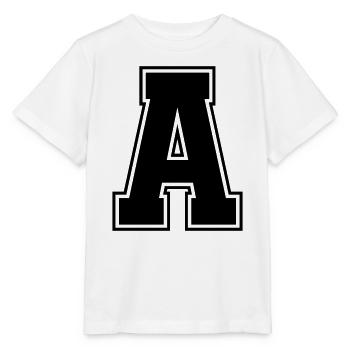 A_Buchstabe - Stanley/Stella Kinder T-Shirt MINI CREATOR  - Weiß - Vorne - Maike (125cm)