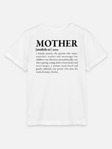 Mutter - Stanley/Stella Kinder T-Shirt MINI CREATOR - Weiß