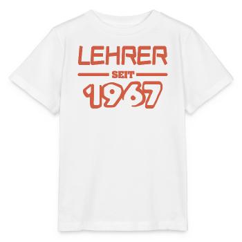 Lehrerin 1967 - Stanley/Stella Kinder T-Shirt MINI CREATOR  - Weiß - Vorne - Maike (125cm)