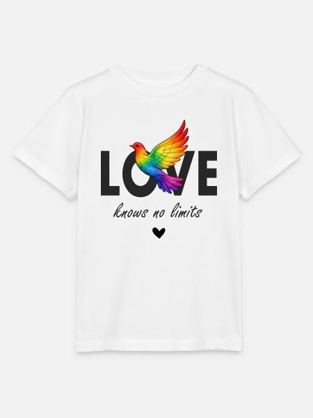 Friedenstaube Liebe - Stanley/Stella Kinder T-Shirt MINI CREATOR - Weiß