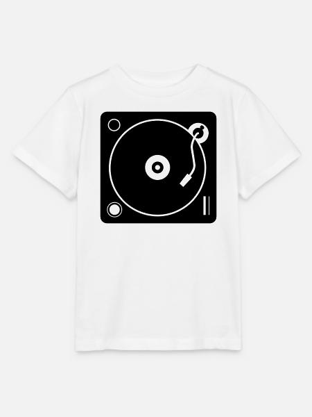 DJ-Plattenspieler - Stanley/Stella Kinder T-Shirt MINI CREATOR  - Weiß