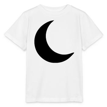 Mond Sichel Geschenk - Stanley/Stella Kinder T-Shirt MINI CREATOR  - Weiß - Vorne - Maike (125cm)