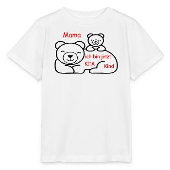 Kita Kind - Stanley/Stella Kinder T-Shirt MINI CREATOR  - Weiß - Vorne - Maike (125cm)