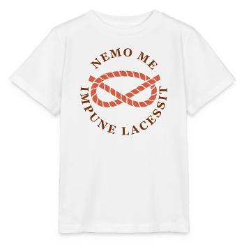 Stafford knot knot noeud nemo me impune lacessit - 058 - Stanley/Stella MINI CREATOR Kids’ T-Shirt - white - Front - Maike (125cm)