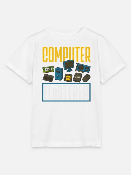 Computer Flüsterer Informatiker - Stanley/Stella Kinder T-Shirt MINI CREATOR  - Weiß