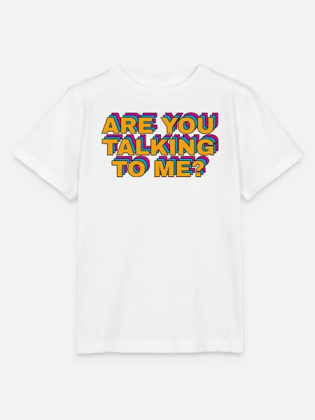 Kultfilm-Anspielung: Sprichst du mit mir. - Stanley/Stella Kinder T-Shirt MINI CREATOR - Weiß