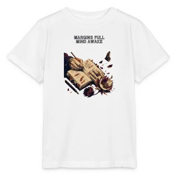 Kreatives Notizbuch und Schmetterlinge - Stanley/Stella Kinder T-Shirt MINI CREATOR  - Weiß - Vorne - Maike (125cm)