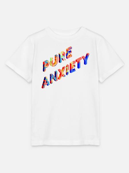 Punk Anxiety Neon-Splash - Stanley/Stella Kinder T-Shirt MINI CREATOR - Weiß