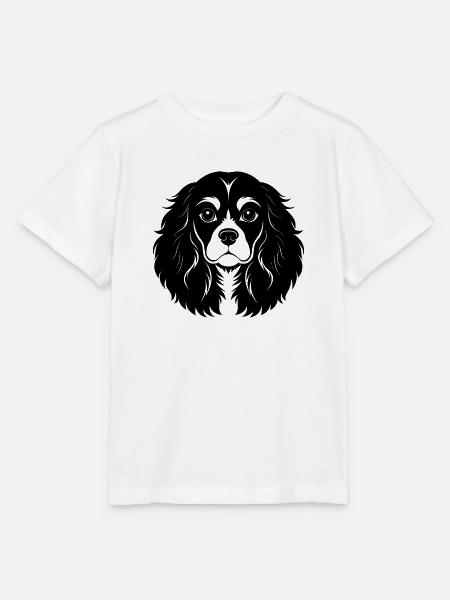 Kavallerier King Charles Spaniel - Stanley/Stella Kinder T-Shirt MINI CREATOR  - Weiß