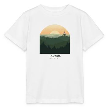 Taunus Germany | Vintage Forest Poster - Stanley/Stella MINI CREATOR Kids’ T-Shirt - white - Front - Maike (125cm)