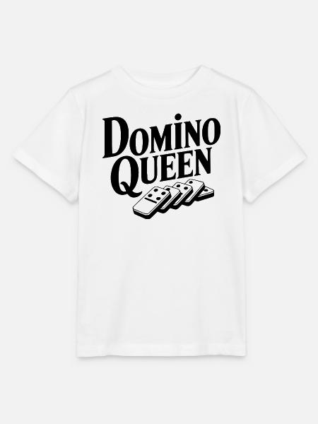 Dominokönigin - Stanley/Stella Kinder T-Shirt MINI CREATOR  - Weiß