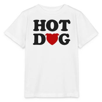 Herzkopf-Hotdog - 031 - Stanley/Stella Kinder T-Shirt MINI CREATOR  - Weiß - Vorne - Maike (125cm)