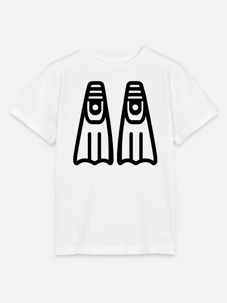 tauchen - Stanley/Stella Kinder T-Shirt MINI CREATOR - Weiß