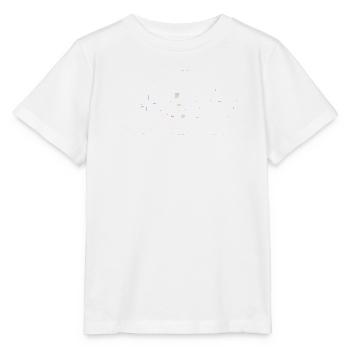 Colorful sound waves with clef - Stanley/Stella MINI CREATOR Kids’ T-Shirt - white - Front - Maike (125cm)