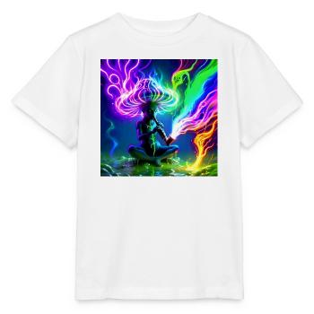 Idegen_Saman - Stanley/Stella MINI CREATOR Kids’ T-Shirt - white - Front - Maike (125cm)