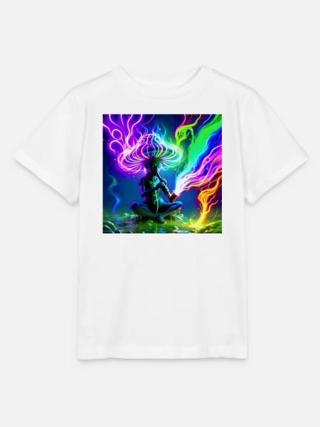Idegen_Saman - Stanley/Stella Kinder T-Shirt MINI CREATOR  - Weiß