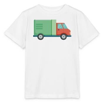Lieferauto - Stanley/Stella Kinder T-Shirt MINI CREATOR  - Weiß - Vorne - Maike (125cm)