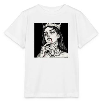Queen of Nights Tattoo - Stanley/Stella MINI CREATOR Kids’ T-Shirt - white - Front - Maike (125cm)