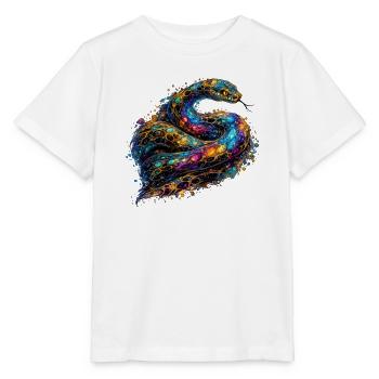 Celestial Serpent - Stanley/Stella MINI CREATOR Kids’ T-Shirt - white - Front - Maike (125cm)