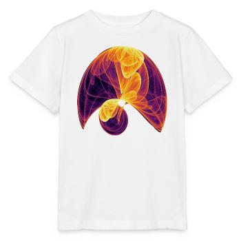 Sonnenblüte – Mathe Kunst - Stanley/Stella Kinder T-Shirt MINI CREATOR  - Weiß - Vorne - Maike (125cm)