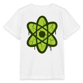 Atom Symbol Graffiti Logo - Stanley/Stella MINI CREATOR Kids’ T-Shirt - white - Front - Maike (125cm)