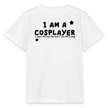 I am a Cosplayer - Stanley/Stella MINI CREATOR Kids’ T-Shirt - white - Front - Maike (125cm)