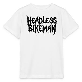 HeadlessBikeman_Typography - Stanley/Stella MINI CREATOR Kids’ T-Shirt - white - Front - Maike (125cm)