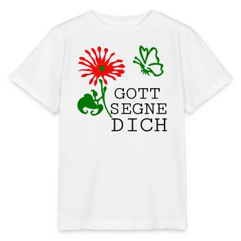 Konfirmation  - Stanley/Stella Kinder T-Shirt MINI CREATOR  - Weiß - Vorne - Maike (125cm)