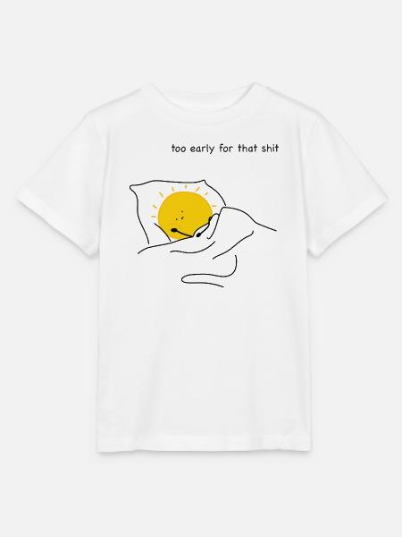Zu früh - Stanley/Stella Kinder T-Shirt MINI CREATOR - Weiß