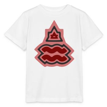 Tierkreis-Stammes-Wassermann und Luft - Stanley/Stella Kinder T-Shirt MINI CREATOR  - Weiß - Vorne - Maike (125cm)