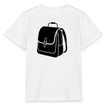 Schultasche - Stanley/Stella Kinder T-Shirt MINI CREATOR  - Weiß - Vorne - Maike (125cm)