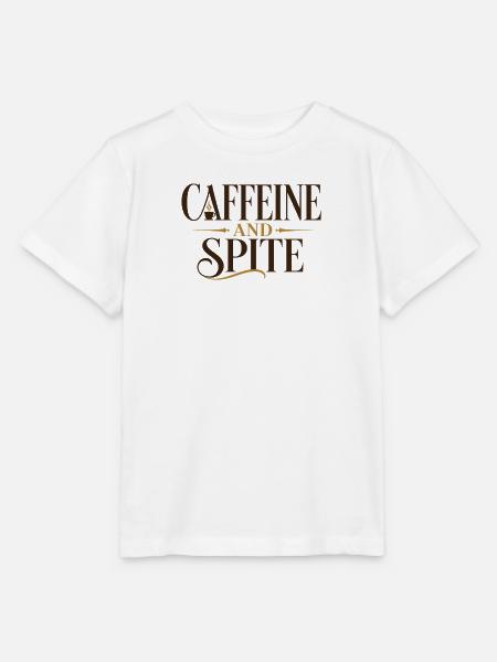 Koffein und Groll - Stanley/Stella Kinder T-Shirt MINI CREATOR - Weiß