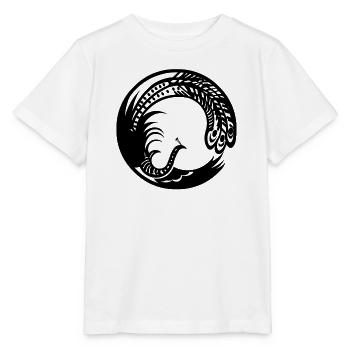 Peacock - Stanley/Stella MINI CREATOR Kids’ T-Shirt - white - Front - Maike (125cm)