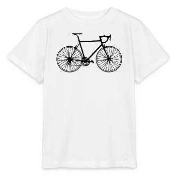 Classic road bike – pure bike love - Stanley/Stella MINI CREATOR Kids’ T-Shirt - white - Front - Maike (125cm)