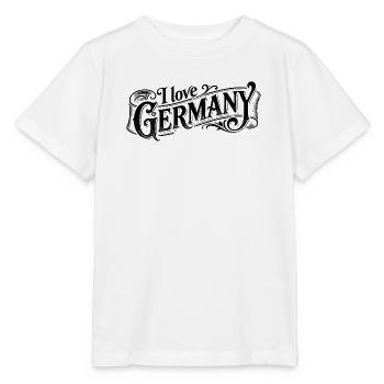 I love Germany Logo - Stanley/Stella MINI CREATOR Kids’ T-Shirt - white - Front - Maike (125cm)