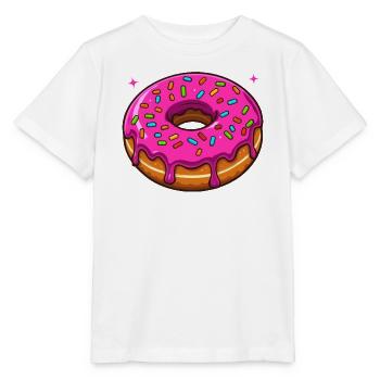 A hole full of happiness - Stanley/Stella MINI CREATOR Kids’ T-Shirt - white - Front - Maike (125cm)