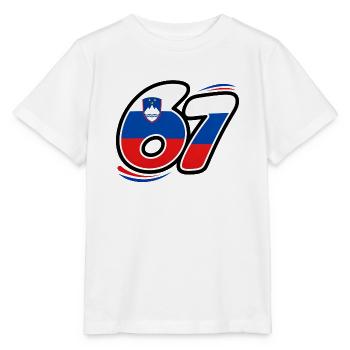 67 Slovenia Edition - Stanley/Stella MINI CREATOR Kids’ T-Shirt - white - Front - Maike (125cm)