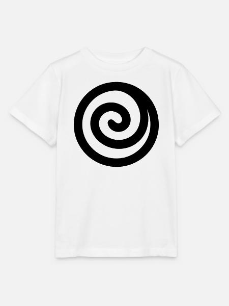 Japanische Spirale - Stanley/Stella Kinder T-Shirt MINI CREATOR - Weiß