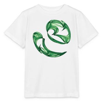 Dance of the Algae – Chaos Art - Stanley/Stella MINI CREATOR Kids’ T-Shirt - white - Front - Maike (125cm)