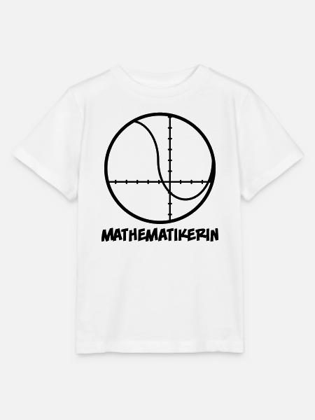 Mathematikerin - Stanley/Stella Kinder T-Shirt MINI CREATOR  - Weiß