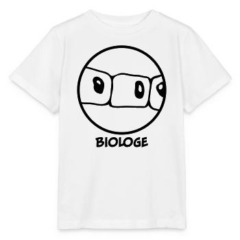 Biologe - Stanley/Stella Kinder T-Shirt MINI CREATOR  - Weiß - Vorne - Maike (125cm)