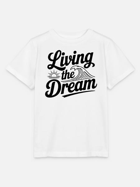 Den Traum leben - Stanley/Stella Kinder T-Shirt MINI CREATOR  - Weiß