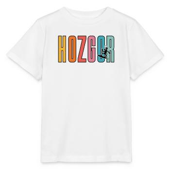 HOZGOR – Retro Surfing and Quirky Humor - Stanley/Stella MINI CREATOR Kids’ T-Shirt - white - Front - Maike (125cm)