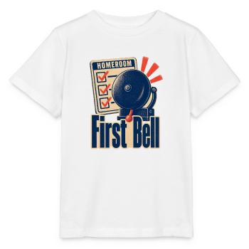 Homeroom Teacher Gift First Bell First Day of Scho - Stanley/Stella MINI CREATOR Kids’ T-Shirt - white - Front - Maike (125cm)