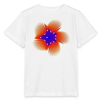 Chaos Coral – Math Art - Stanley/Stella MINI CREATOR Kids’ T-Shirt - white - Front - Maike (125cm)