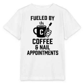Coffee Nails Nail Design - Stanley/Stella MINI CREATOR Kids’ T-Shirt - white - Front - Maike (125cm)