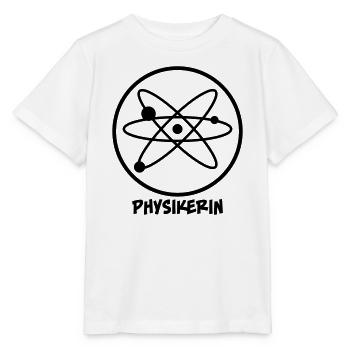 Physikerin - Stanley/Stella Kinder T-Shirt MINI CREATOR  - Weiß - Vorne - Maike (125cm)