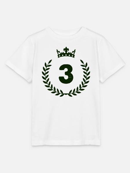 Drei Krone Siegeremblem - Stanley/Stella Kinder T-Shirt MINI CREATOR - Weiß
